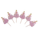 24PCS Assorted Dancing Princess Cupcake Picks Cake Toppers Party Decoration