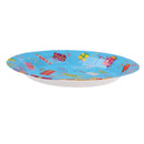 10 Pieces 7 Inch Round Gift Boxes Paper PLATES Baby Shower Kids Birthday Party Tableware Supplies