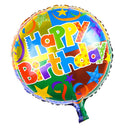 Novelty 18 inch Aluminum Foil Happy Birthday Balloons Party Baby Shower Decoration