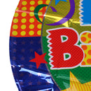 Novelty 18 inch Aluminum Foil Happy Birthday Balloons Party Baby Shower Decoration