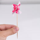 6 Pieces Lovely Mini Windmill Cupcake Picks Cake Toppers Wedding Baby Shower Party Cake Baking Decorations