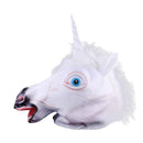 Unique Animal Head Latex Unicorn Mask Carnival Masquerade Fancy Dress Hen Party Rubber Full Head Mask
