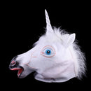 Unique Animal Head Latex Unicorn Mask Carnival Masquerade Fancy Dress Hen Party Rubber Full Head Mask
