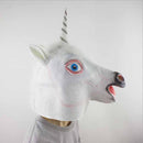 Unique Animal Head Latex Unicorn Mask Carnival Masquerade Fancy Dress Hen Party Rubber Full Head Mask