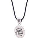 The Love Between a Mother and Her Children is Forever Pendant Necklace Gift