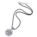 The Best Moms Get Promoted To Grandma Retro Silver Necklace Mothers Day Gift