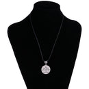 The Best Moms Get Promoted To Grandma Retro Silver Necklace Mothers Day Gift