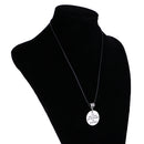The Best Moms Get Promoted To Grandma Retro Silver Necklace Mothers Day Gift