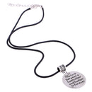 The Love Between A Godmother and Godson is Forever Silver Pendant Necklace