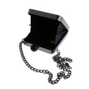 Fashion Ladies Plaid Chain Tote Purse Handbags Evening Party Clutch Bag
