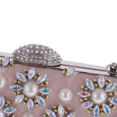 Women Rhinestone Pearl Handbag Wedding Evening Party Clutch Bag Wallet Purse