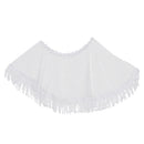 Wedding Bridal Lace Flower Tassels Shawl Shrug Wrap Cape Wedding Accessory