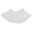 Bridal Lace Flower Edge Shawl Wedding Shrug Wrap Cape Wedding Accessory