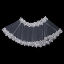 Bridal Lace Flower Edge Shawl Wedding Shrug Wrap Cape Wedding Accessory