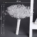 Wedding Acrylic Crystal Beads Flowers Bride Bridesmaids Bouquet Flowergirls