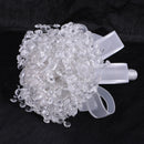 Wedding Acrylic Crystal Beads Flowers Bride Bridesmaids Bouquet Flowergirls