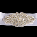 Diamante Bridal Sash Wedding Dress Sash Belt Crystal Waist Belt with Bead