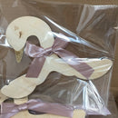 Cartoon Swan Animal Bowknot Wooden Clothes Garment Trousers Hook Hanger for Kids Children Nursery Room Home Decor