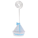 Cartoon Sailing Ship Place Card Holder Wedding Reception Party Table Decor