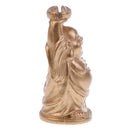 Antique Gold Plated Resin Maitreya Buddha Wedding Place Card Holder Table Decoration