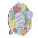 2"x2" Table Picture Photo Frame Colorful Buttons Home Decoration