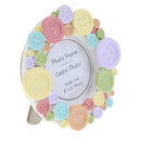 2"x2" Table Picture Photo Frame Colorful Buttons Home Decoration