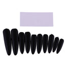 Witch Nose and Black False Nail Make Up Accessory for Halloween Fancy Dress