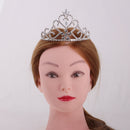 Wedding Party Christmas Banquet Headband Rhinestone Tiara Crown Flower Heart Princess Girl Hair Jewelry Gift