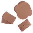50 Sets DIY Rustic Heart Brown Kraft Greeting Cards Invitation Envelopes Note Cards Country Wedding Table Decoration