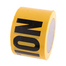 Caution Non-adhesive Tape Yellow 1.5x7.5cm