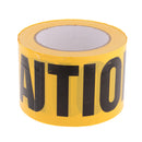 Caution Non-adhesive Tape Yellow 1.5x7.5cm