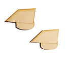 Pieces of 10 Graduation Cap Wooden Pieces Scrapbooking Embellishment DIY Craft