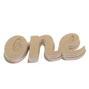 10x Glitter One Paper Table Confetti Birthday Party Throwing Scatters Age One Party Decoration