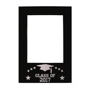 Funny Graduation Party Class of 2017 Black Chalkboard Selfie Frame Photo Booth Props Poster