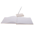 5pcs /Set Burlap Ring Pillow Basket Pen Set Guest Book Garter Wedding Party
