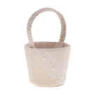 5pcs /Set Burlap Ring Pillow Basket Pen Set Guest Book Garter Wedding Party