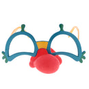 Novelty Unisex Hallowmas Party Clown Red Nose Party Glasses Dress Up Toys