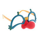 Novelty Unisex Hallowmas Party Clown Red Nose Party Glasses Dress Up Toys