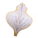White Paper Honeycomb Hanging Decoration Birthday Wedding Fairy Party 35cm