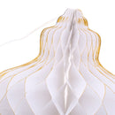 White Paper Honeycomb Hanging Decoration Birthday Wedding Fairy Party 35cm
