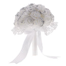Artificial Rose Bouquet Holder Wedding Bridal Bridesmaid Flowers Foam Floral
