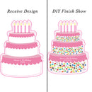 Creative Wedding Favors Fingerprint Thumbprint Birthday Cake DIY Signing Alternative Guest Book Party Attendance Decor Gift