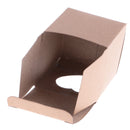 50pcs Vintage Kraft Paper Boxes Sweets Candy Cookies Brown Square Gift Boxes Wedding Party Supplies Love Heart Window