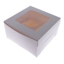 25pcs 4-Hole Muffin Chocolate Cupcake Cookie DIY Packing Container Wedding Xmas Party Gifts Bakery Holder Boxes16x16x9cm
