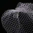 Handmade Hair Clip Hair Accessory Crystal Pearl Wedding Bridal Prom Fascinator Mesh Net Face Veil Retro Feather Barrette