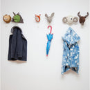 Pig Head Felt Animal Hook Wall Mounted Baby Clothes Hanger Peg Gift
