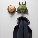 Pig Head Felt Animal Hook Wall Mounted Baby Clothes Hanger Peg Gift