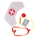 4pcs Set Nurse Doctor Costume Accessories Cosplay Props Halloween Party Fancy Dress Up Medical Kit Tool