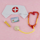4pcs Set Nurse Doctor Costume Accessories Cosplay Props Halloween Party Fancy Dress Up Medical Kit Tool