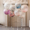 1000pcs/Pack Romantic Wedding Birthday Scatters Multicolor Circle Paper Balloons Throwing Confetti Decoration Supplies DIY Crafts